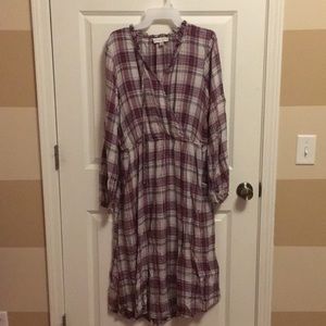 Knox Rose plaid dress-size Large